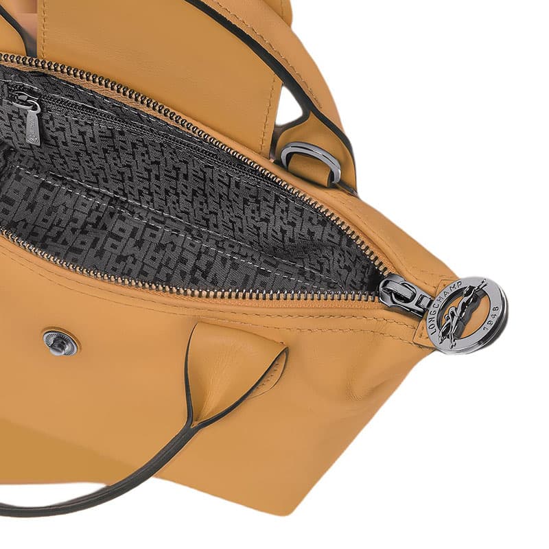 Сумка LONGCHAMP Le Pliage Xtra Коровья кожа Сумка через плечо Сумка Обычная (стандартная) Женская Мёд (Apis mellifera) - изображение 5