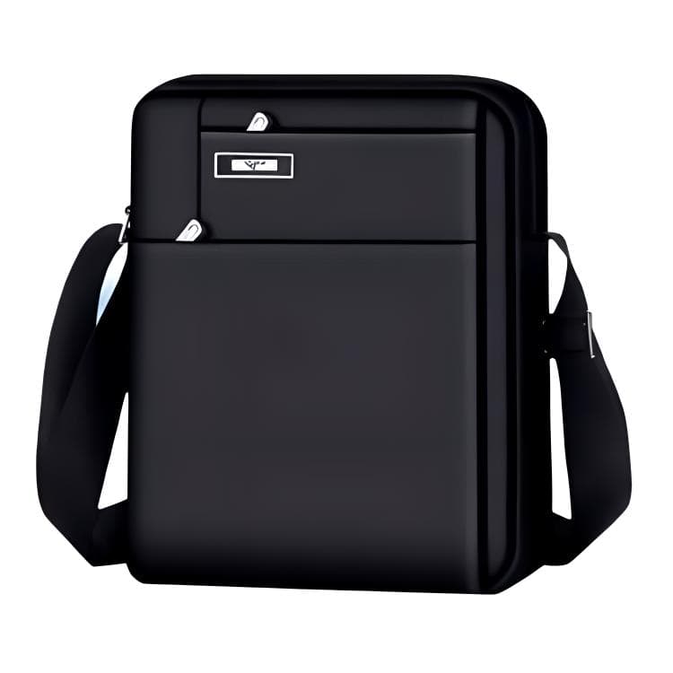 Сумка через плечо SEPTWOLVES Oxford Crossbody Bag Сумка через плечо Большая мужская черная - изображение 2