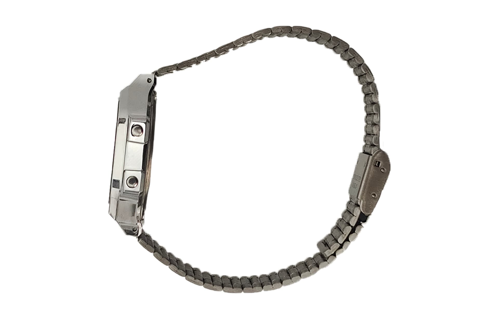 Часы Casio Vintage A168WA-1W Silver Blue - изображение 3