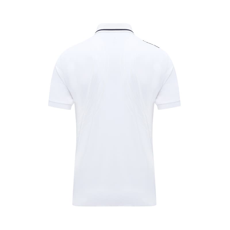 Поло LI-NING 1990 Golf Многоцветный Комфортный и дышащий Универсальный Повседневный Короткий рукав Поло Мужской Стандартный белый - изображение 2