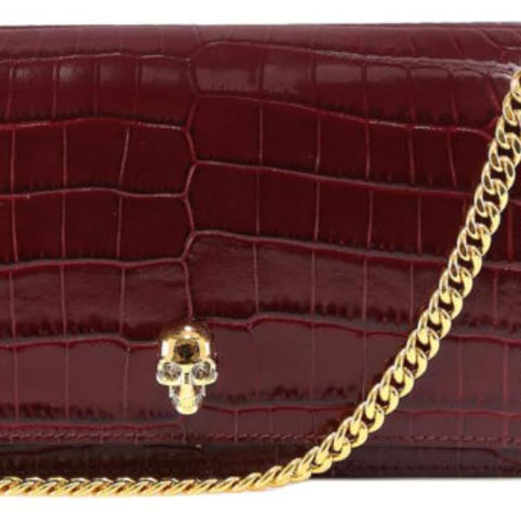 Сумка через плечо Alexander McQueen Chain Shoulder Bag Red - изображение 4