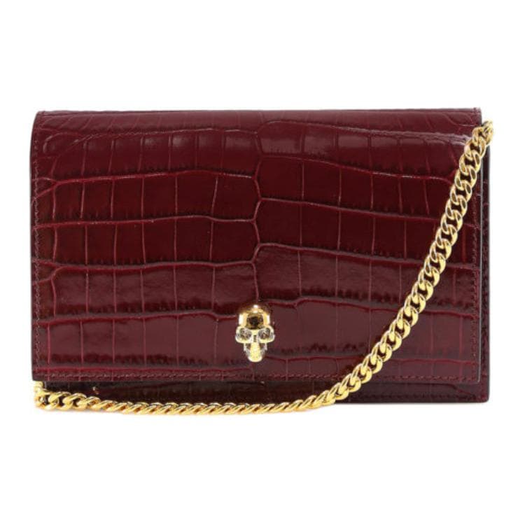 Сумка через плечо Alexander McQueen Chain Shoulder Bag Red - изображение 1