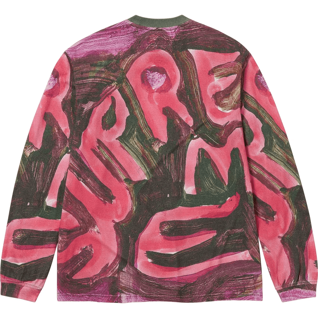Худи Supreme SS24 WEEK1 PAINT LS TOP - изображение 2