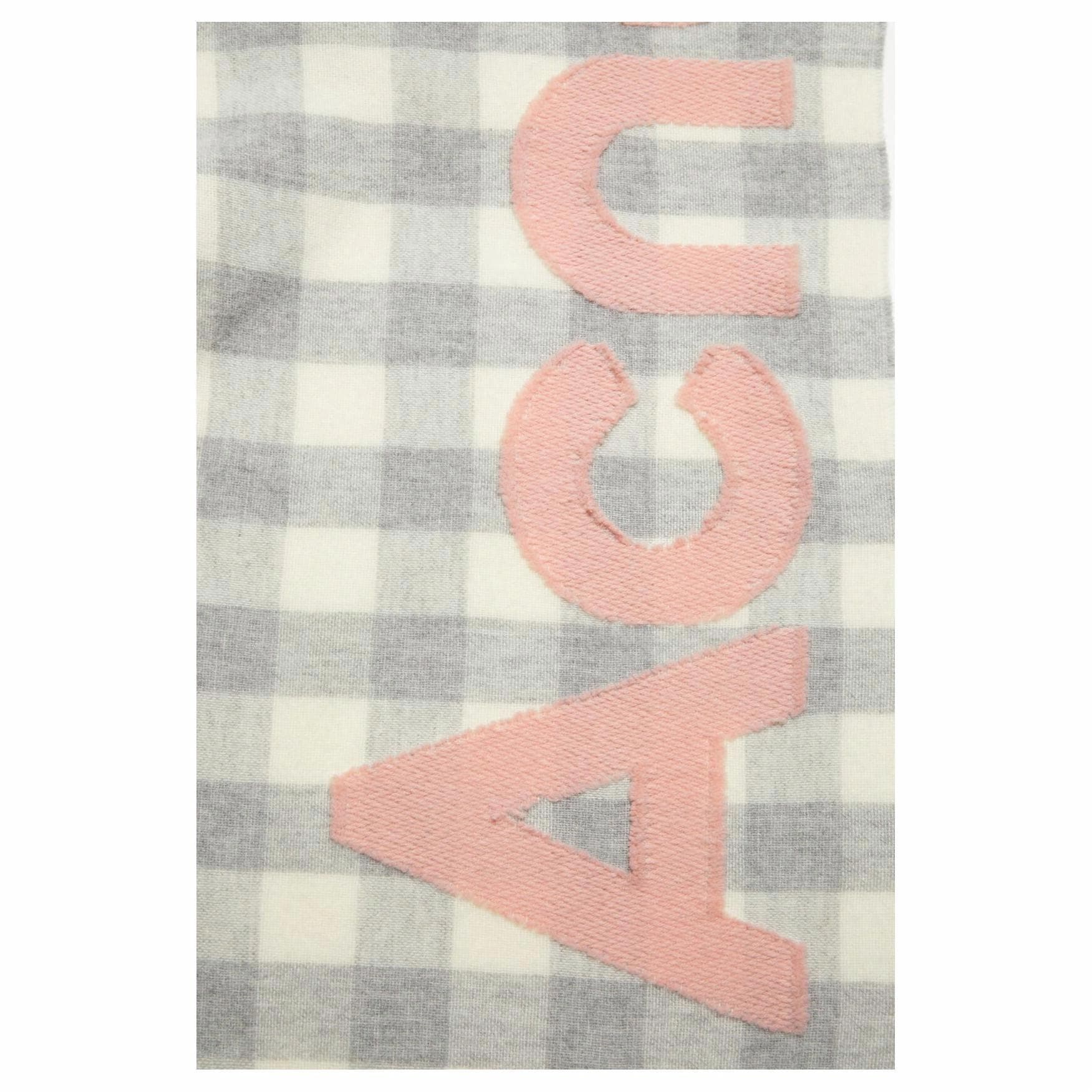 Шарф Acne Studios Logo Scarf White - изображение 4