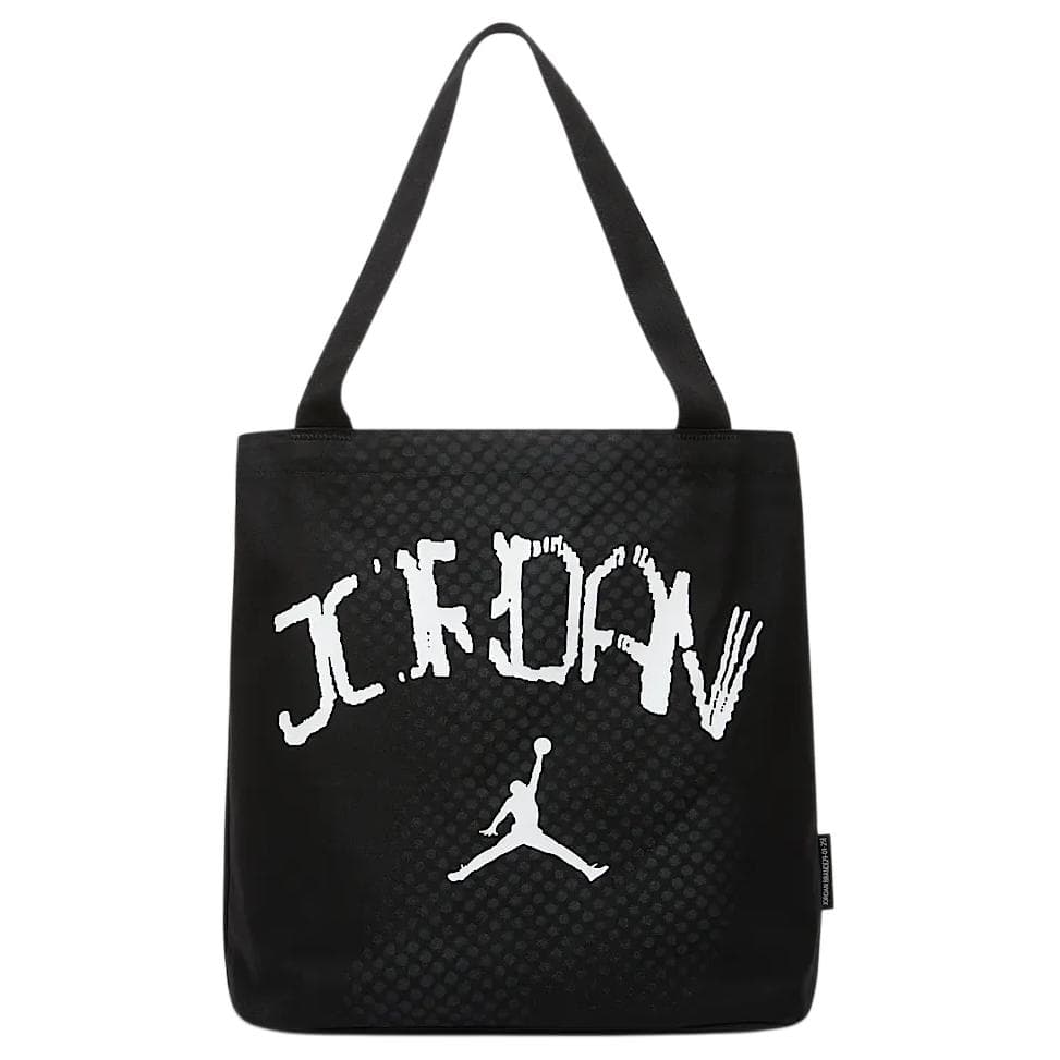 Мини-сумка Jordan Хлопковая Сумка-тоут Сумка для покупок Сумка через плечо Унисекс Черная - изображение 1