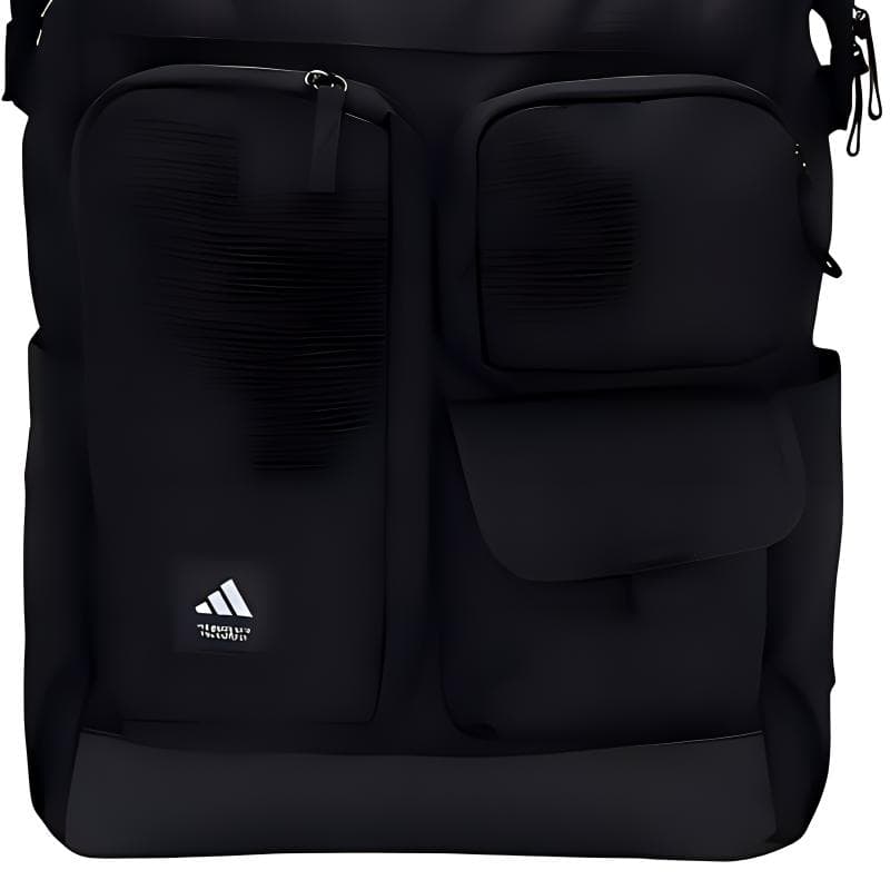 Рюкзак Adidas Ткань Рюкзак Стандартный (Standard) Унисекс Черный - изображение 3