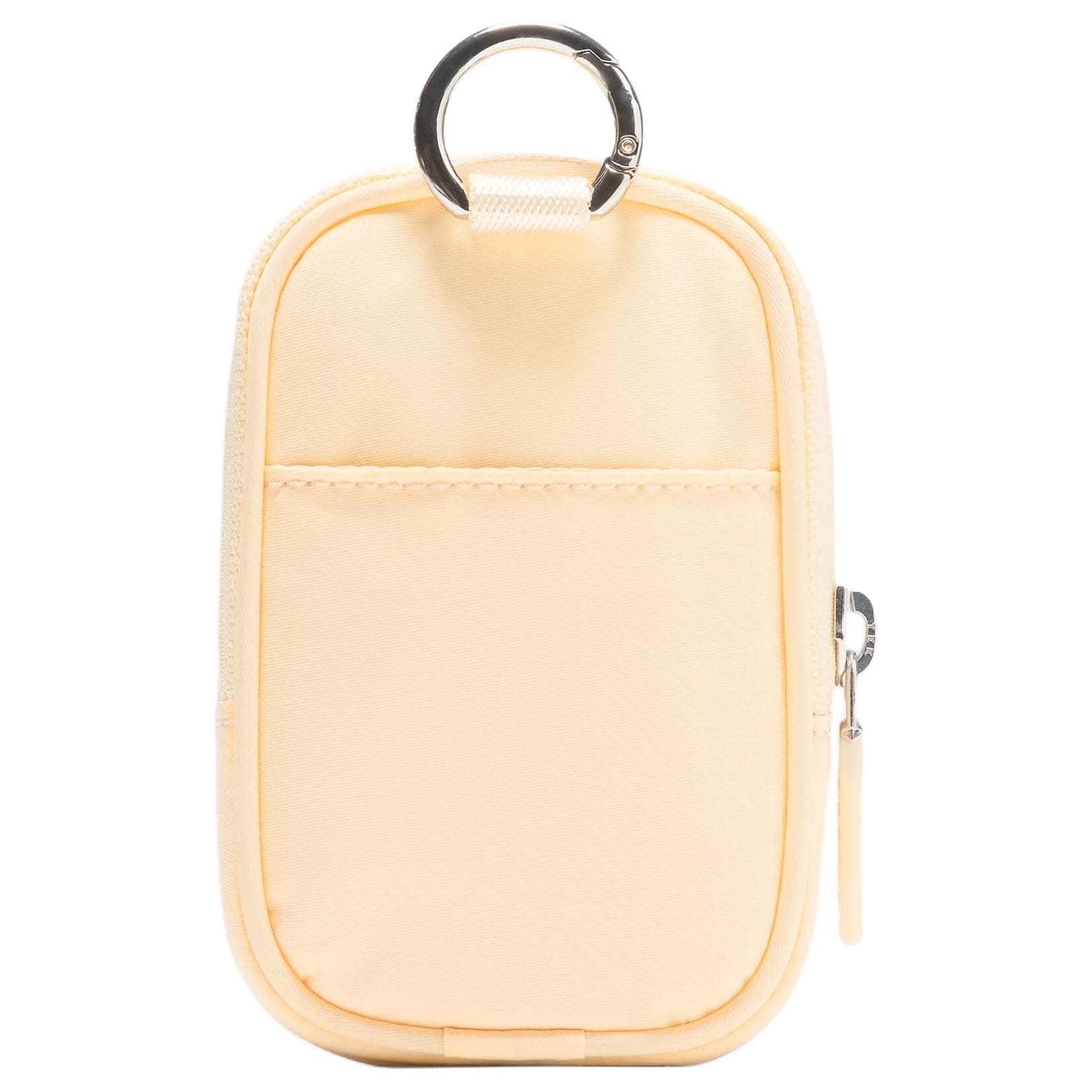 Портмоне Lululemon Переработанный Нейлон Key Pouch Нано Унисекс Кремовый Желтый - изображение 2