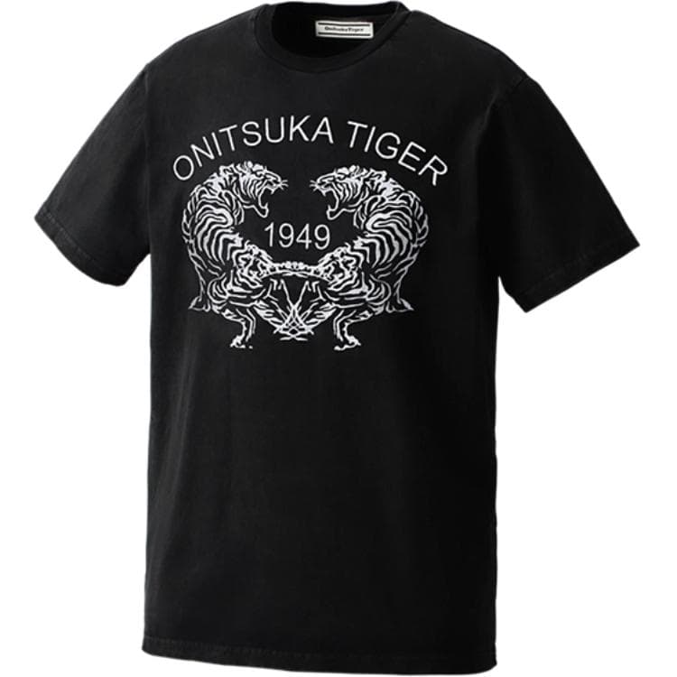 Футболка Onitsuka Tiger T-Shirt Унисекс Черный - изображение 3