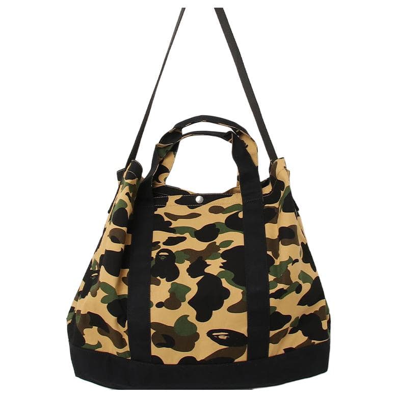 Сумка A BATHING APE 1ST CAMO Хлопковая сумка-тоут из волокна сумка через плечо унисекс светлый темный камуфляж - изображение 4
