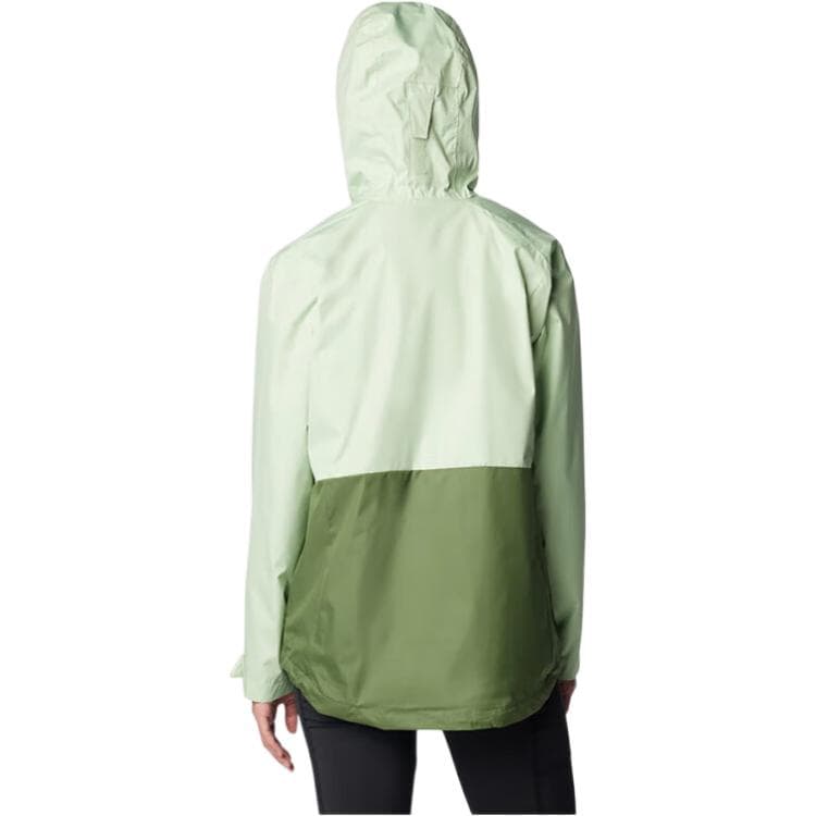 Columbia Womens Waterproof Windproof Breathable Hooded Zip-Up Jacket Urban Outdoor Series Green - изображение 2