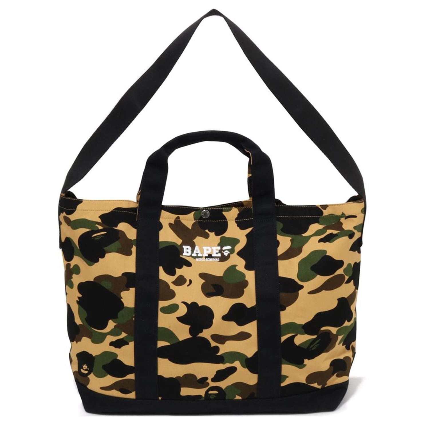 Сумка A BATHING APE 1ST CAMO Хлопковая сумка-тоут из волокна сумка через плечо унисекс светлый темный камуфляж - изображение 1