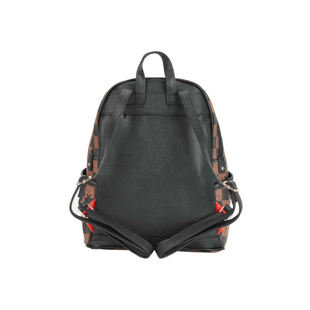 Рюкзак SPRAYGROUND ПВХ (поливинилхлорид) Рюкзак Стандартный (Standard) Унисекс Коричневый - изображение 5