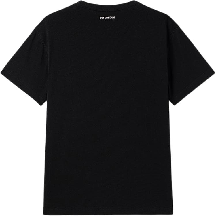 Футболка BOY LONDON SS25 T-Shirt Белый Логотип Унисекс Черный - изображение 2