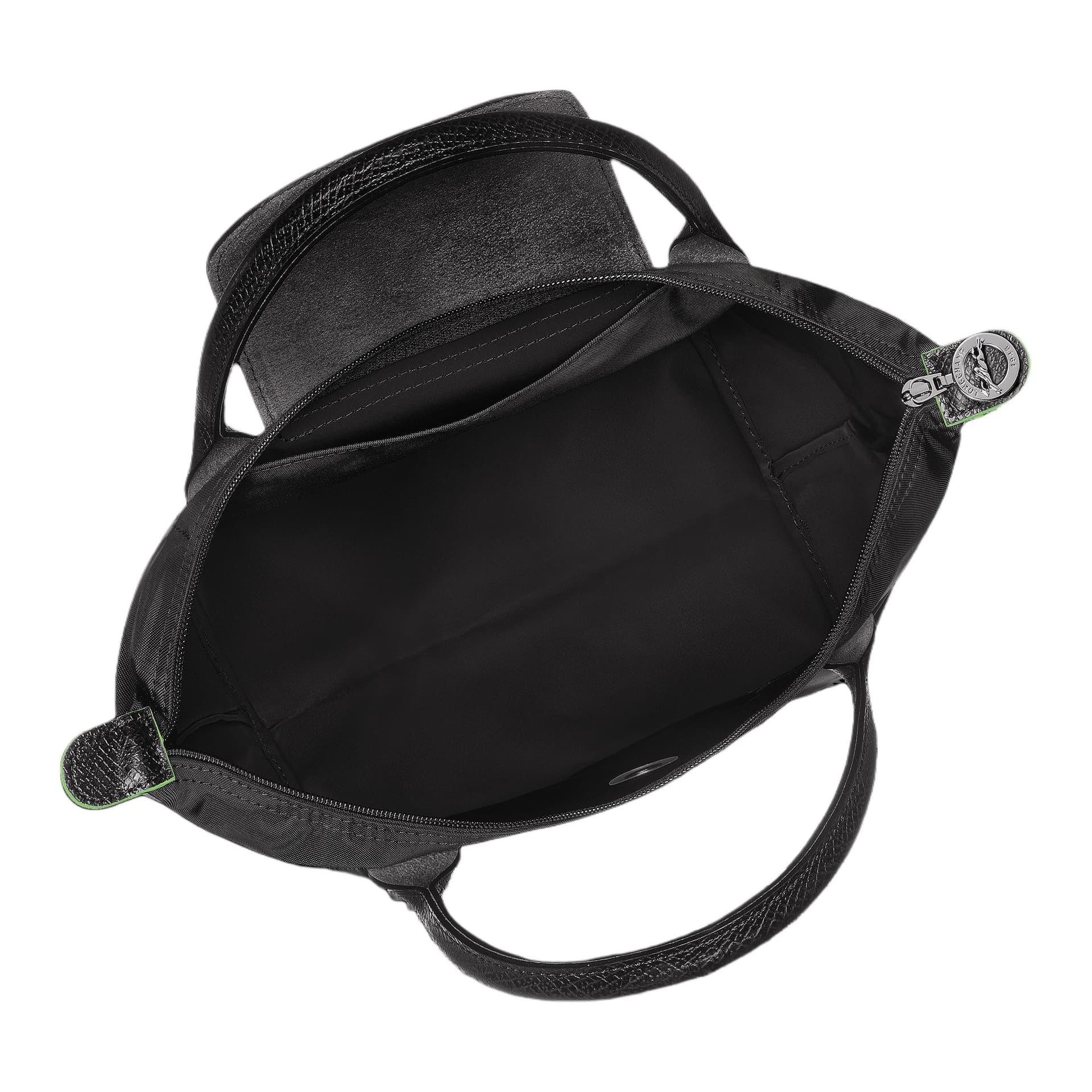 Сумка Longchamp Le Pliage Green 23 Black - изображение 4