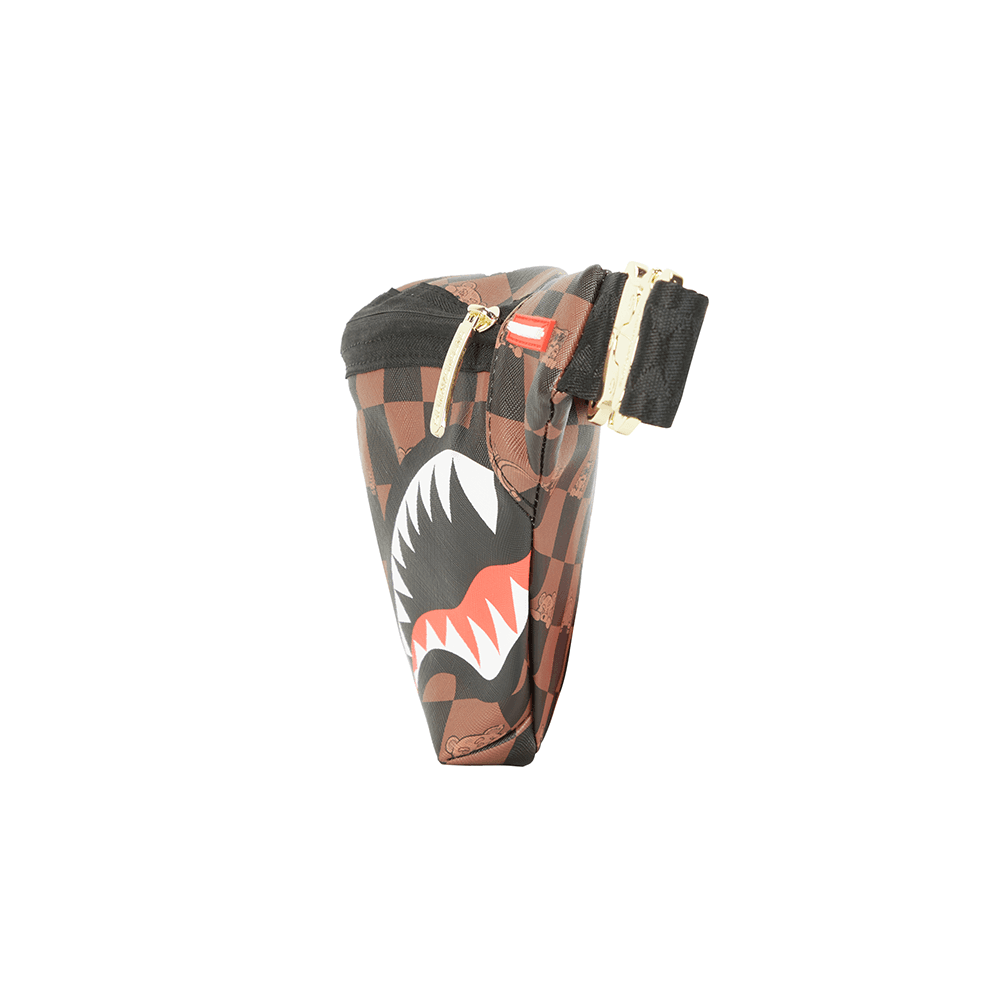 Поясная сумка SPRAYGROUND ПВХ Сумка через плечо поясная сумка (бандана) унисекс коричневая - изображение 3