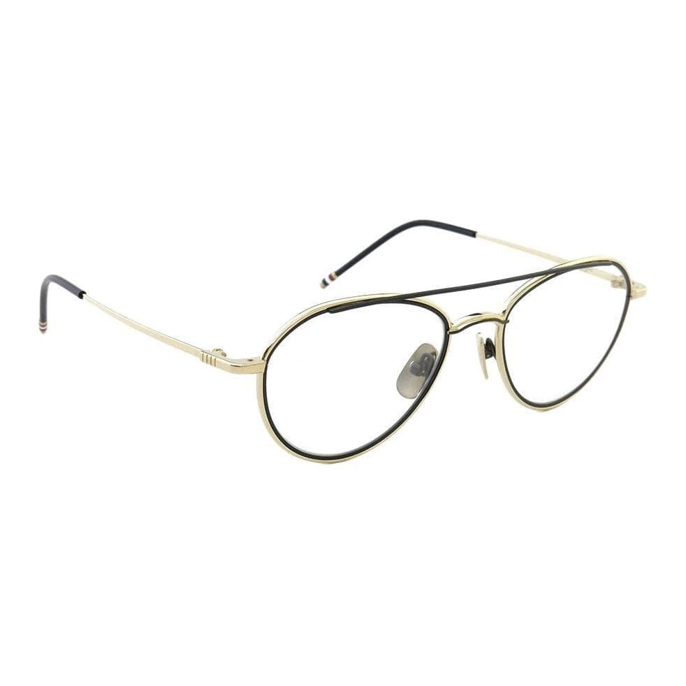 Оправа THOM BROWNE· Aviator Очки Оправа Мужская Желтая - изображение 4