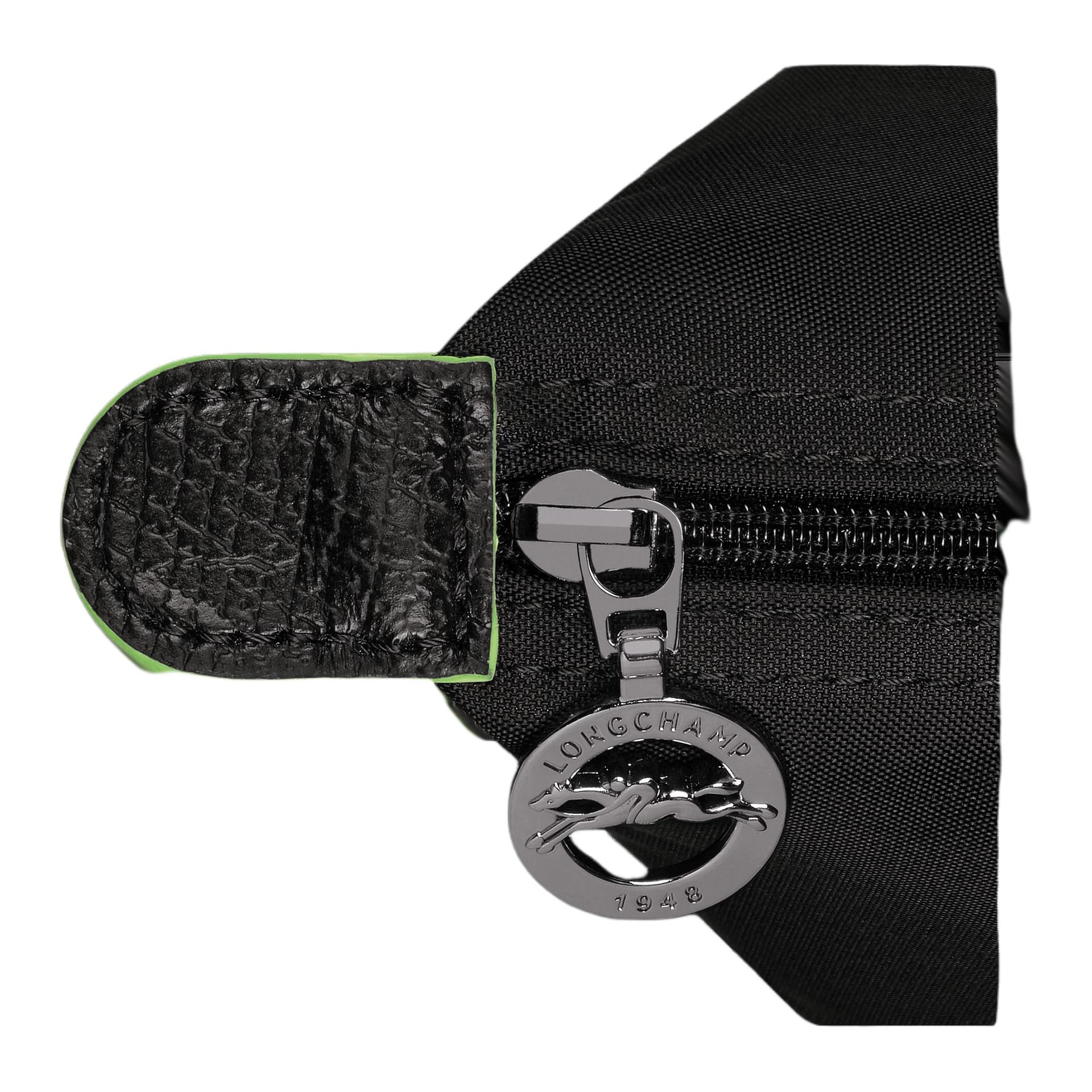 Сумка Longchamp Le Pliage Green 23 Black - изображение 5