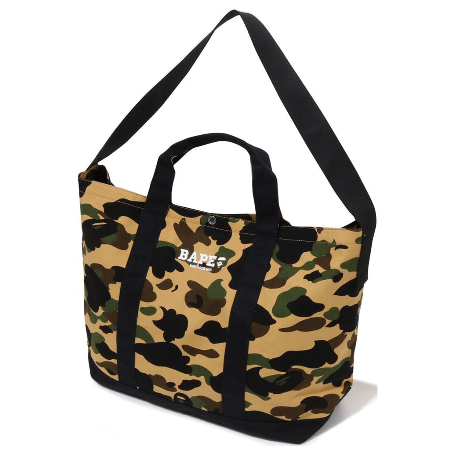 Сумка A BATHING APE 1ST CAMO Хлопковая сумка-тоут из волокна сумка через плечо унисекс светлый темный камуфляж - изображение 2