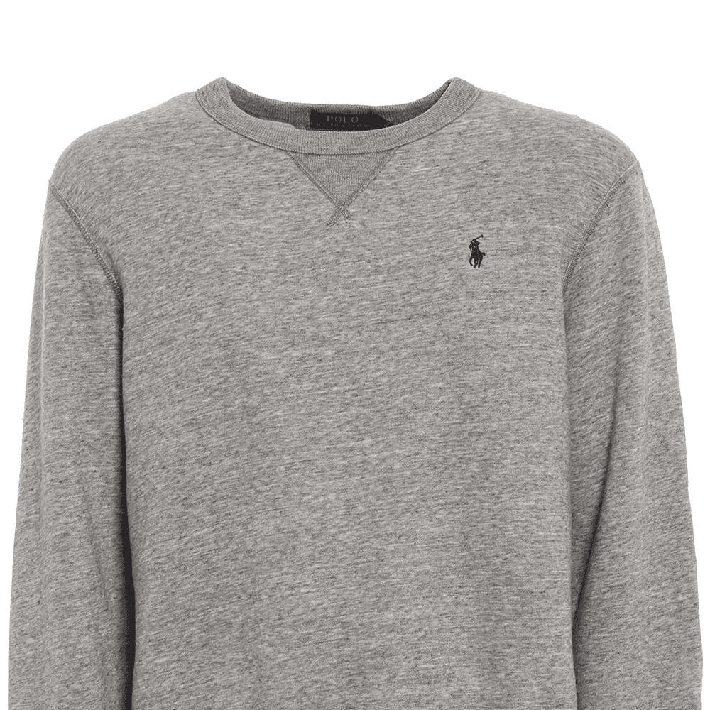 Худи Polo Ralph Lauren Толстовка мужская серого цвета - изображение 5