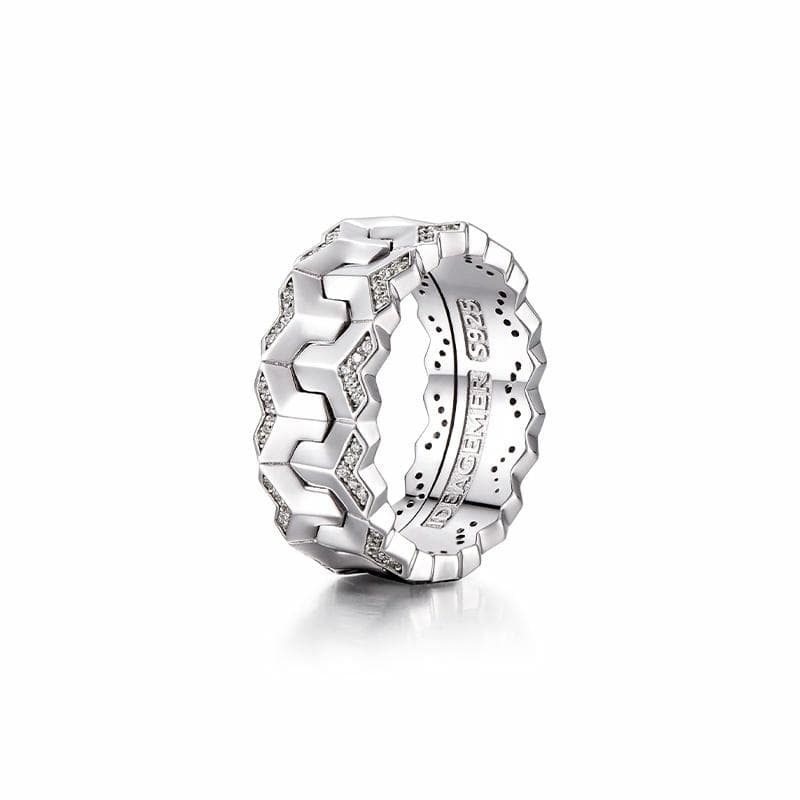 Кольцо IDEAGEMER 925 Silver Ring - изображение 7
