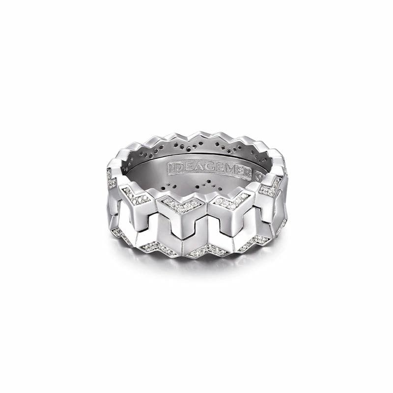 Кольцо IDEAGEMER 925 Silver Ring - изображение 10