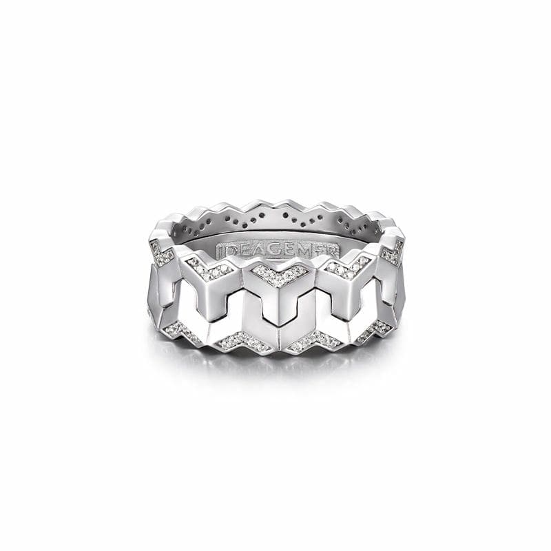 Кольцо IDEAGEMER 925 Silver Ring - изображение 9