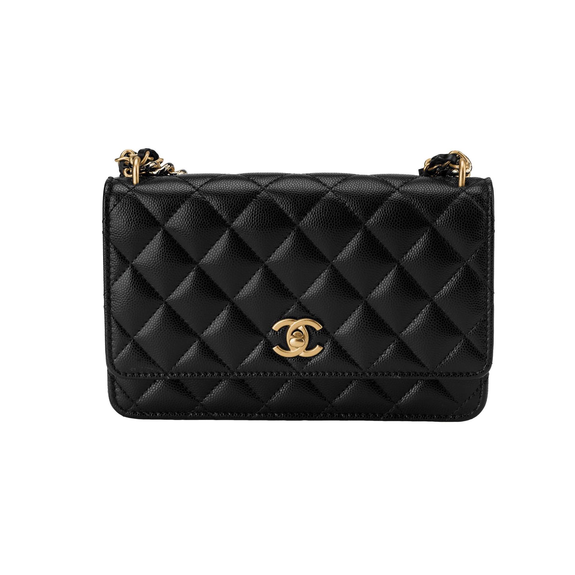 Сумка через плечо Chanel Quilted Leather Shoulder Bag Black - изображение 1