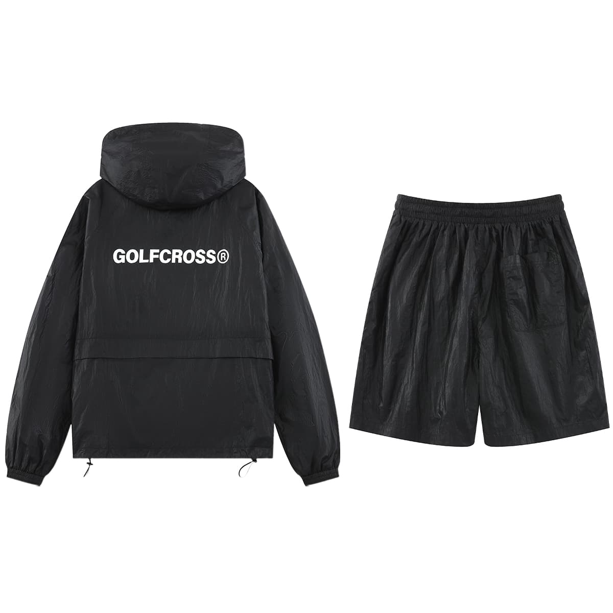 Спортивный костюм GOLFCROSS Повседневные спортивные костюмы Мужской Черный - изображение 2