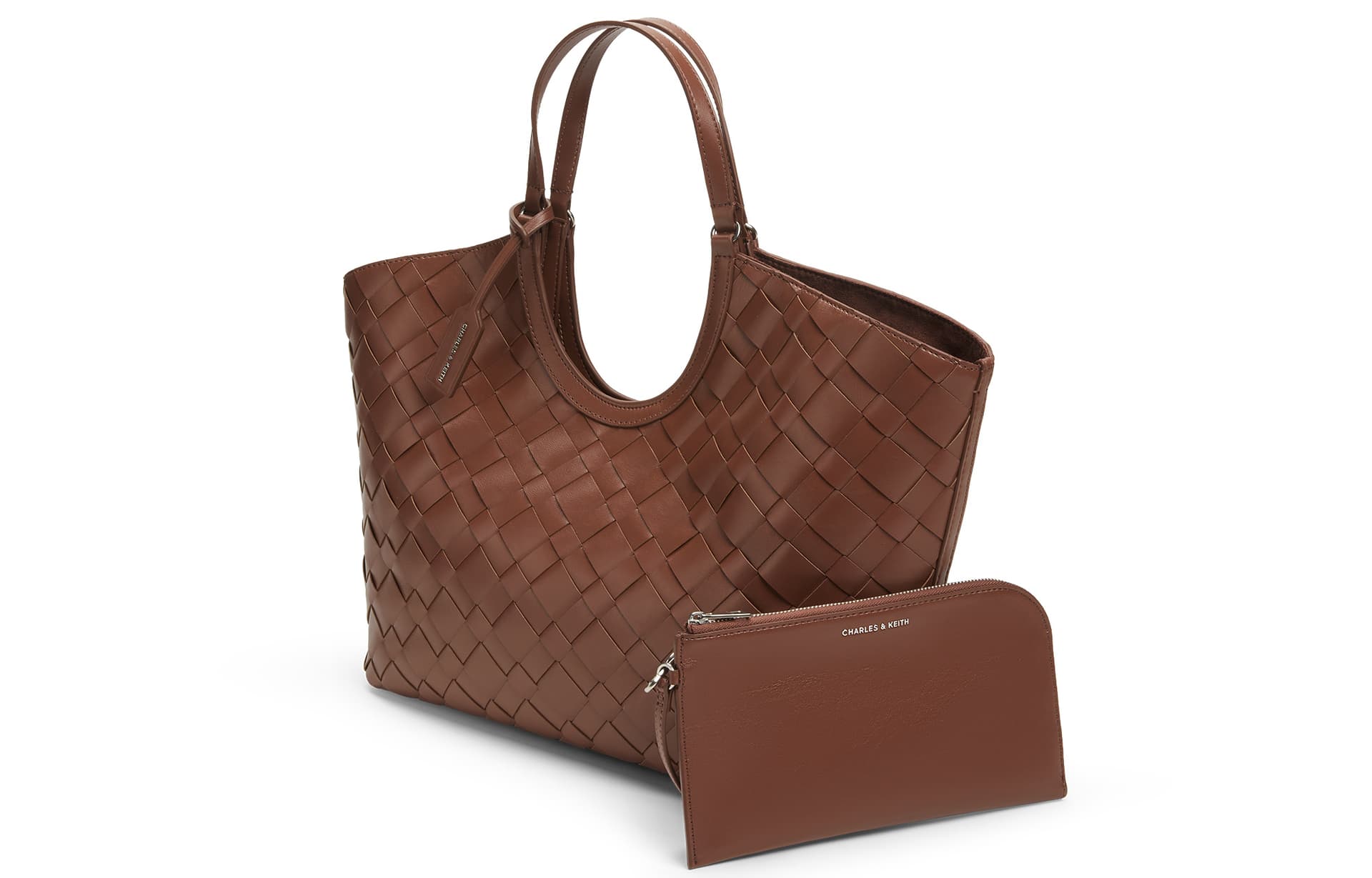 Мини-сумка CHARLES KEITH ПУ (полиуретан) Сумка на плечо Сумки через плечо Большой Женские Многоцветный - изображение 3