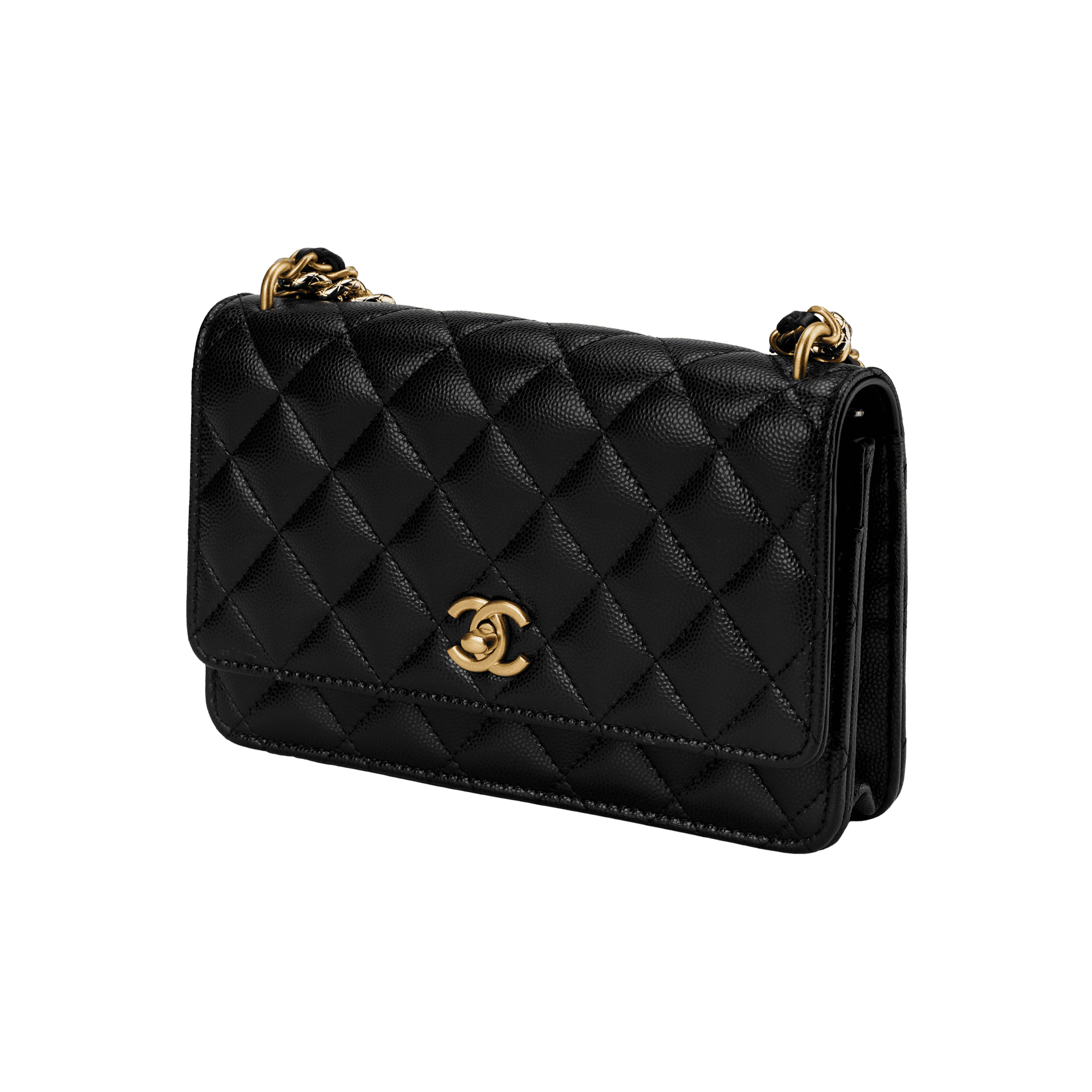 Сумка через плечо Chanel Quilted Leather Shoulder Bag Black - изображение 2