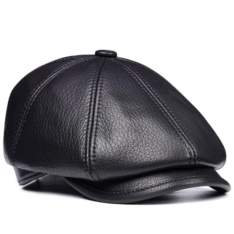 Берет PIERRE CARDIN Мужские береты из козьей кожи - изображение 3