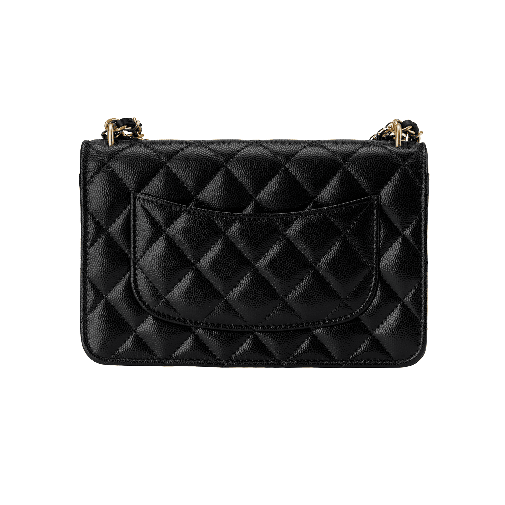 Сумка через плечо Chanel Quilted Leather Shoulder Bag Black - изображение 3