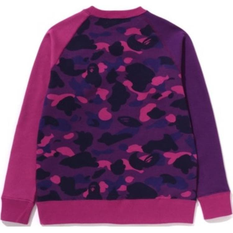 A BATHING APE Толстовка фиолетового цвета для детей - изображение 2