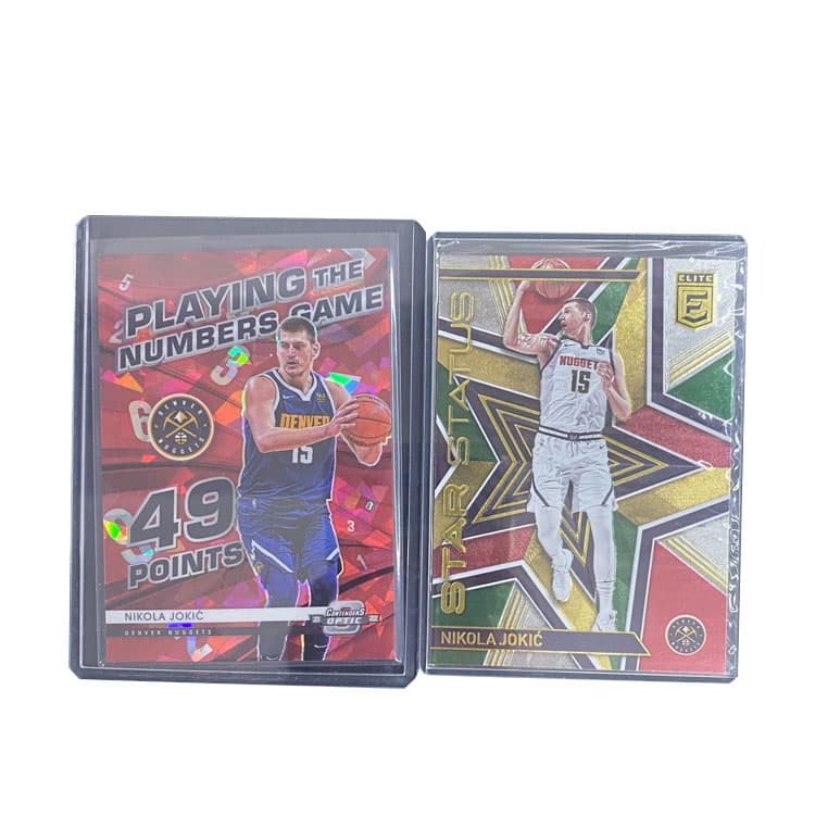 Коллекционные карточки PANINI 2021 22 Нагрузки Никола Йокич COACH J Элита Teka Прохлада Ледяной Брейкер Спортивные Карты 2 шт - изображение 1