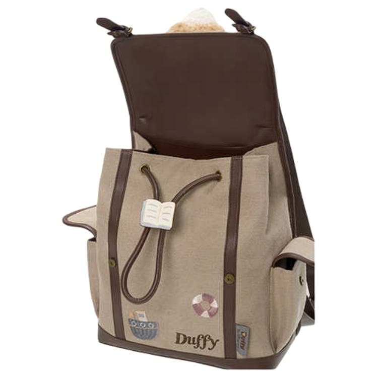 Рюкзак Disney Duffy и Friends Маленький Класс Ткань Рюкзак Стандартный (Standard) Женский Коричневый и Хаки - изображение 3