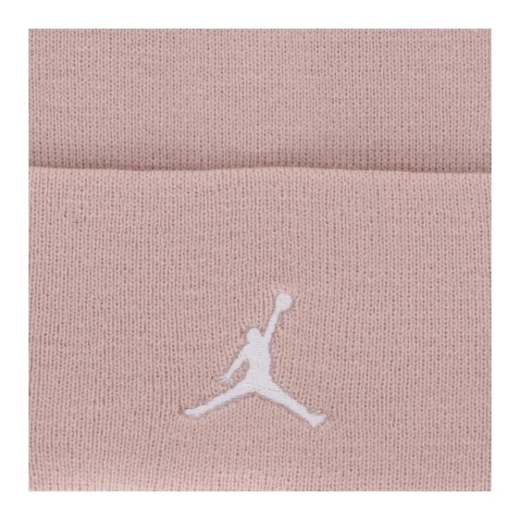 Шапка Jordan Logo 95% полиэстер, 5% эластан Шапки-бини Женский Розовый (стандартный) - изображение 3