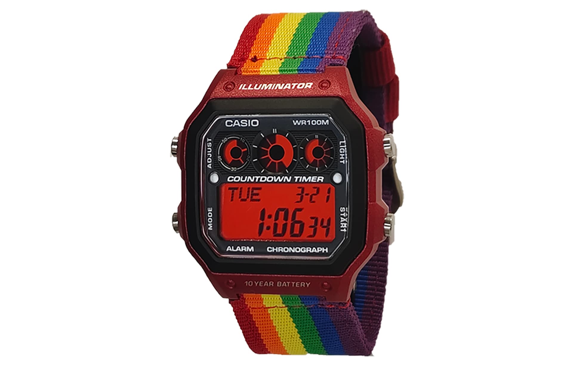 Часы CASIO YOUTH 200 AE-1300WH-4AWatch1--Colorb - изображение 1