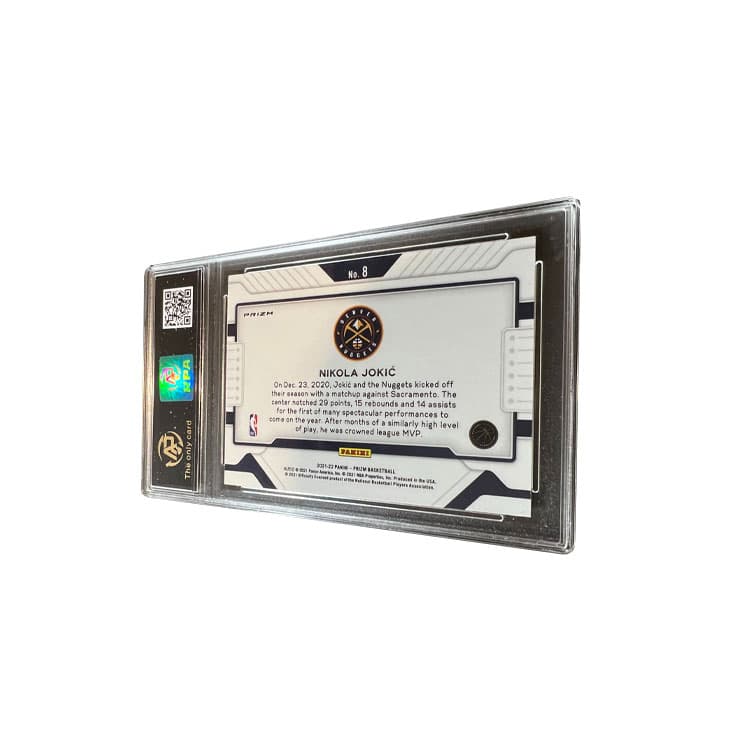 PANINI x Denver Nuggets x Никола Йокич x Refractor x RPA x Карта игрока x Редкая карта x Оценка карты - изображение 2