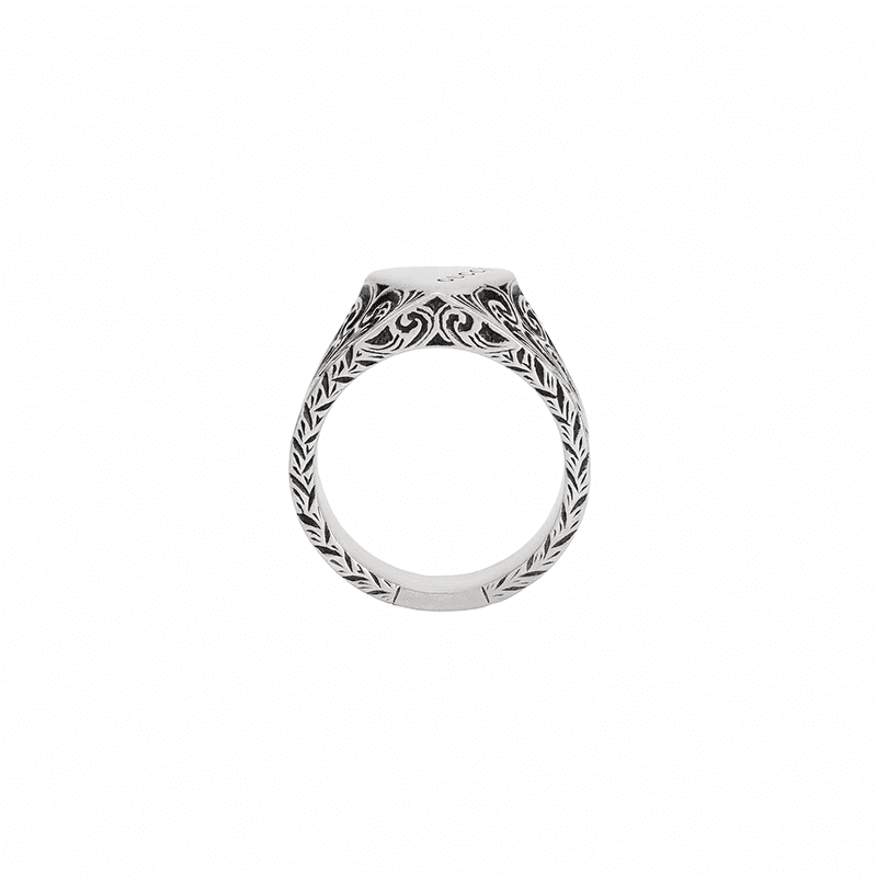 Кольцо Gucci Silver Heart Ring - изображение 3