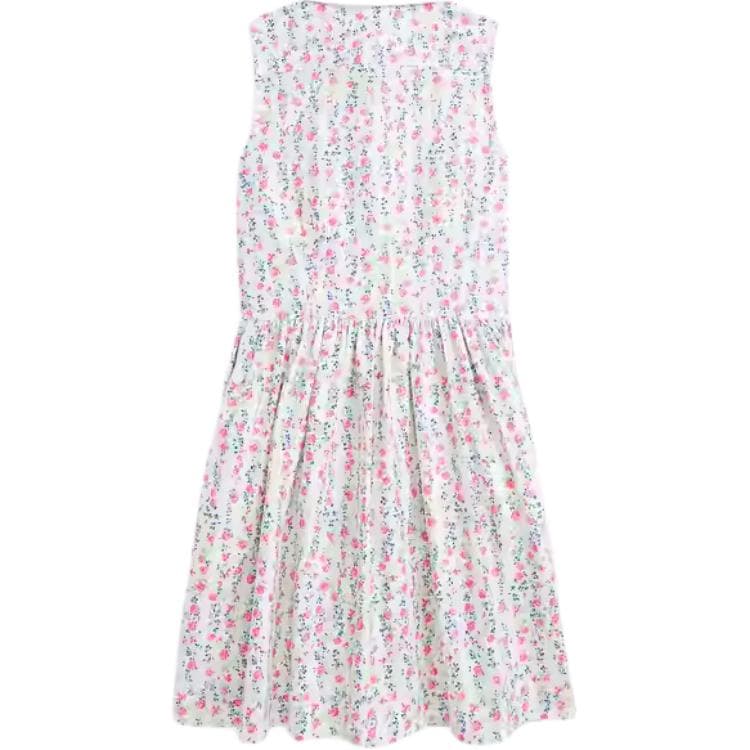 Платье Polo Ralph Lauren SS25 с цветочным узором для подростков - изображение 2
