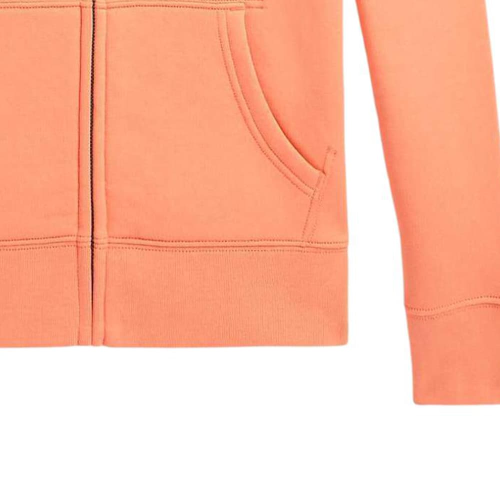 Кофта Polo Ralph Lauren SS25 Хлопковый Молния Худи Свитшот Апельсин Детский - изображение 3