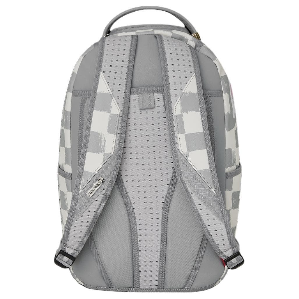 Рюкзак SPRAYGROUND Рюкзак из искусственной кожи унисекс серо-белого цвета - изображение 5