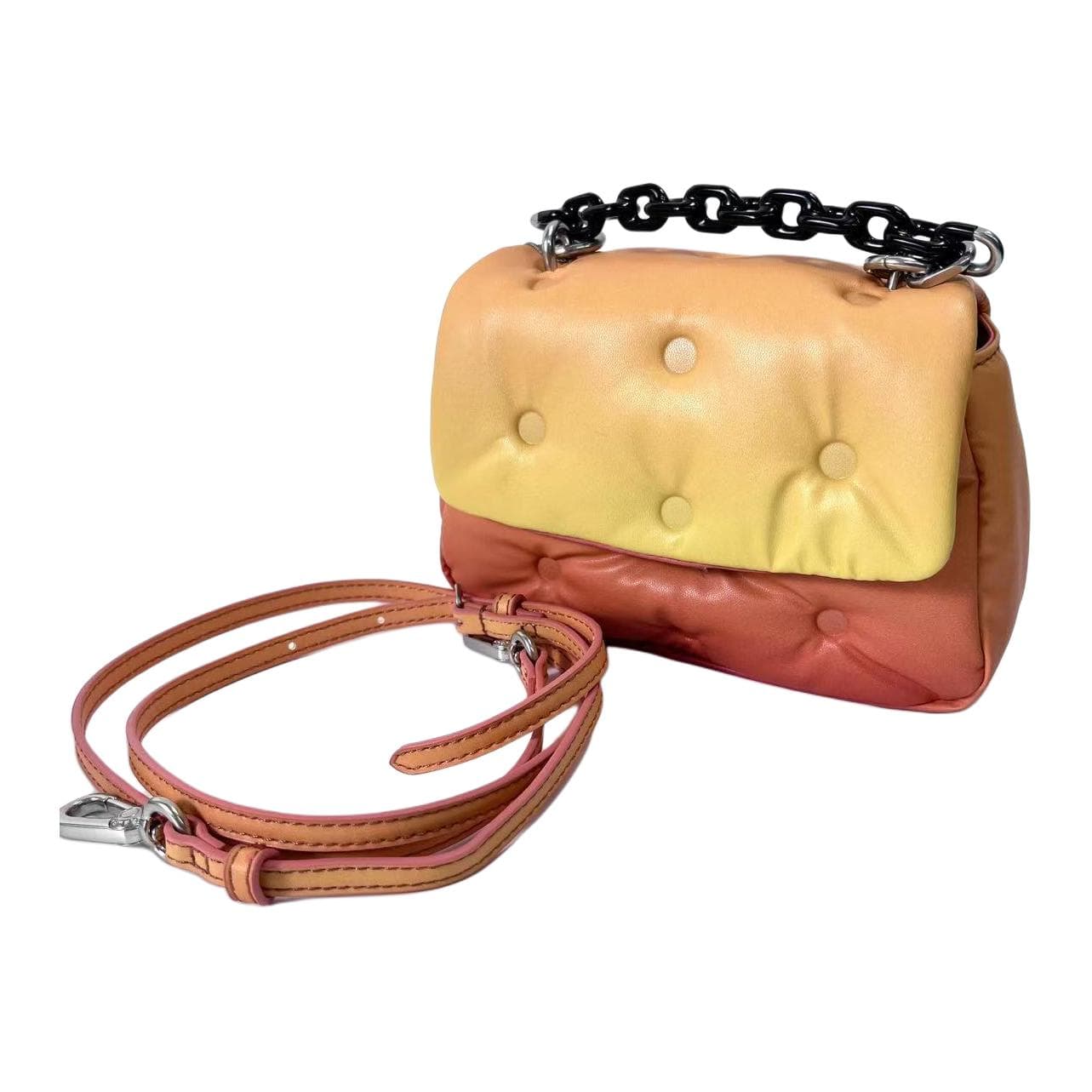 Сумка CHARLESKEITH PU BlackWhite - изображение 7