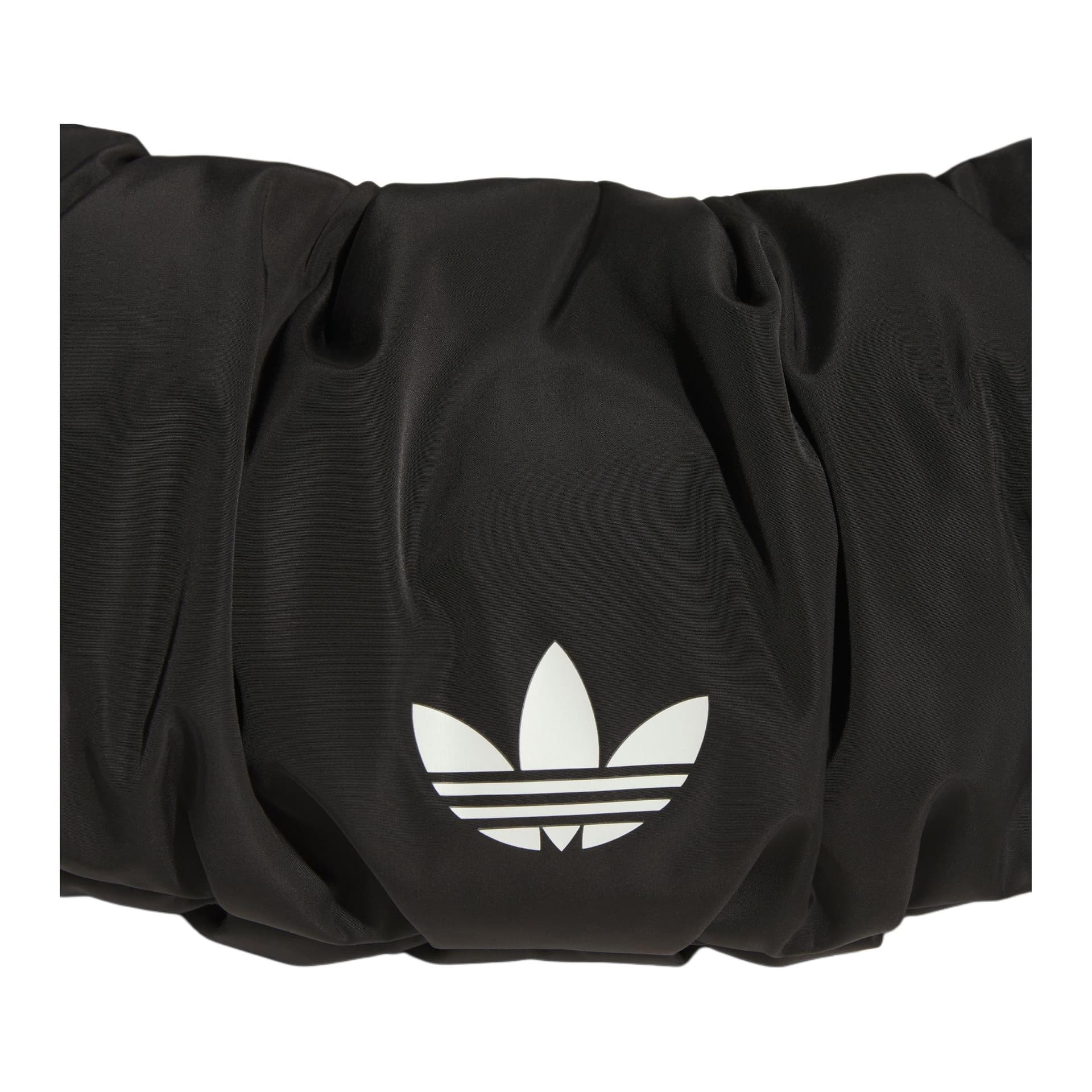 Мини-сумка Adidas Originals Cloud Fabric Трилистник Сумка через плечо Маленькая Женская Черная - изображение 4