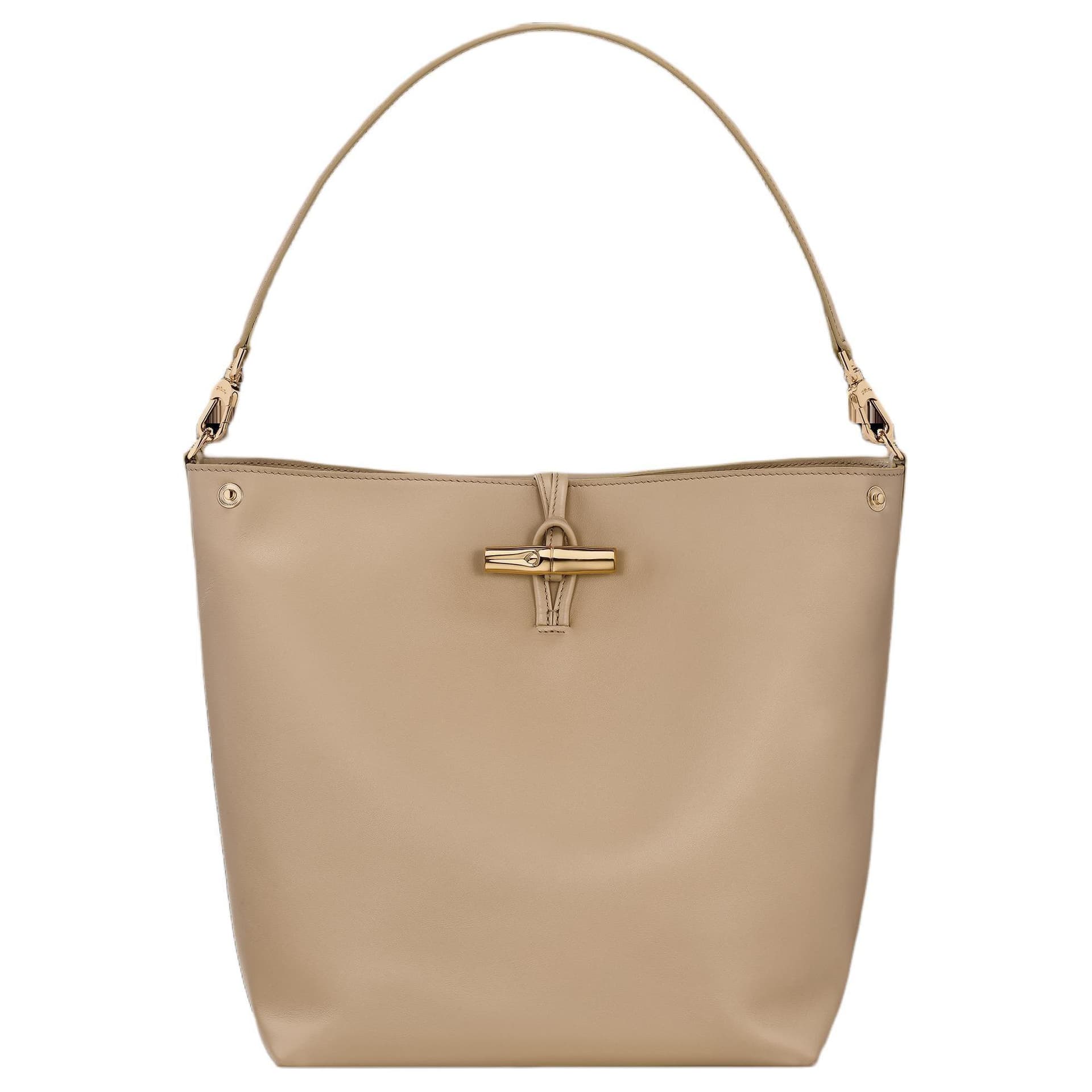 Сумка LONGCHAMP Телячья кожа Сумки Средний Женские Хаки - изображение 1