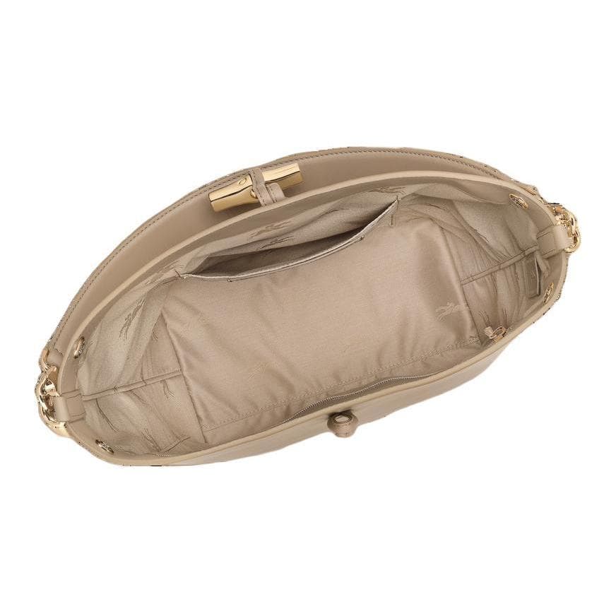 Сумка LONGCHAMP Телячья кожа Сумки Средний Женские Хаки - изображение 4