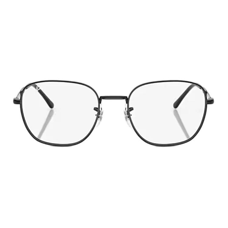 Оправа RayBan Металлические оправы для очков с фигурным дизайном унисекс черный - изображение 2