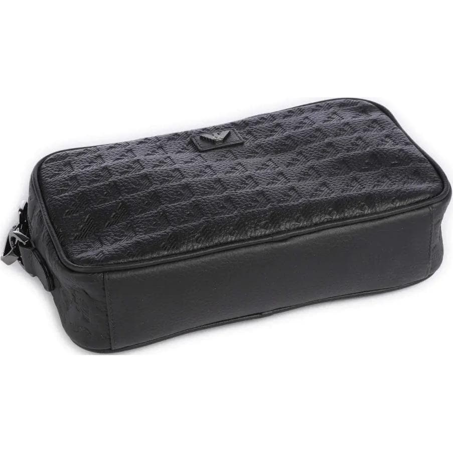 Косметичка EMPORIO ARMANI Кожа Косметичка Ручной Работы Мужской Черный - изображение 4