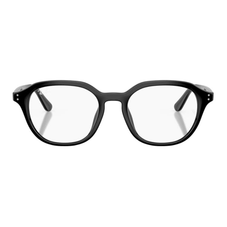Оправа RayBan Квадратная форма Очки с диоптриями Унисекс Черный - изображение 2