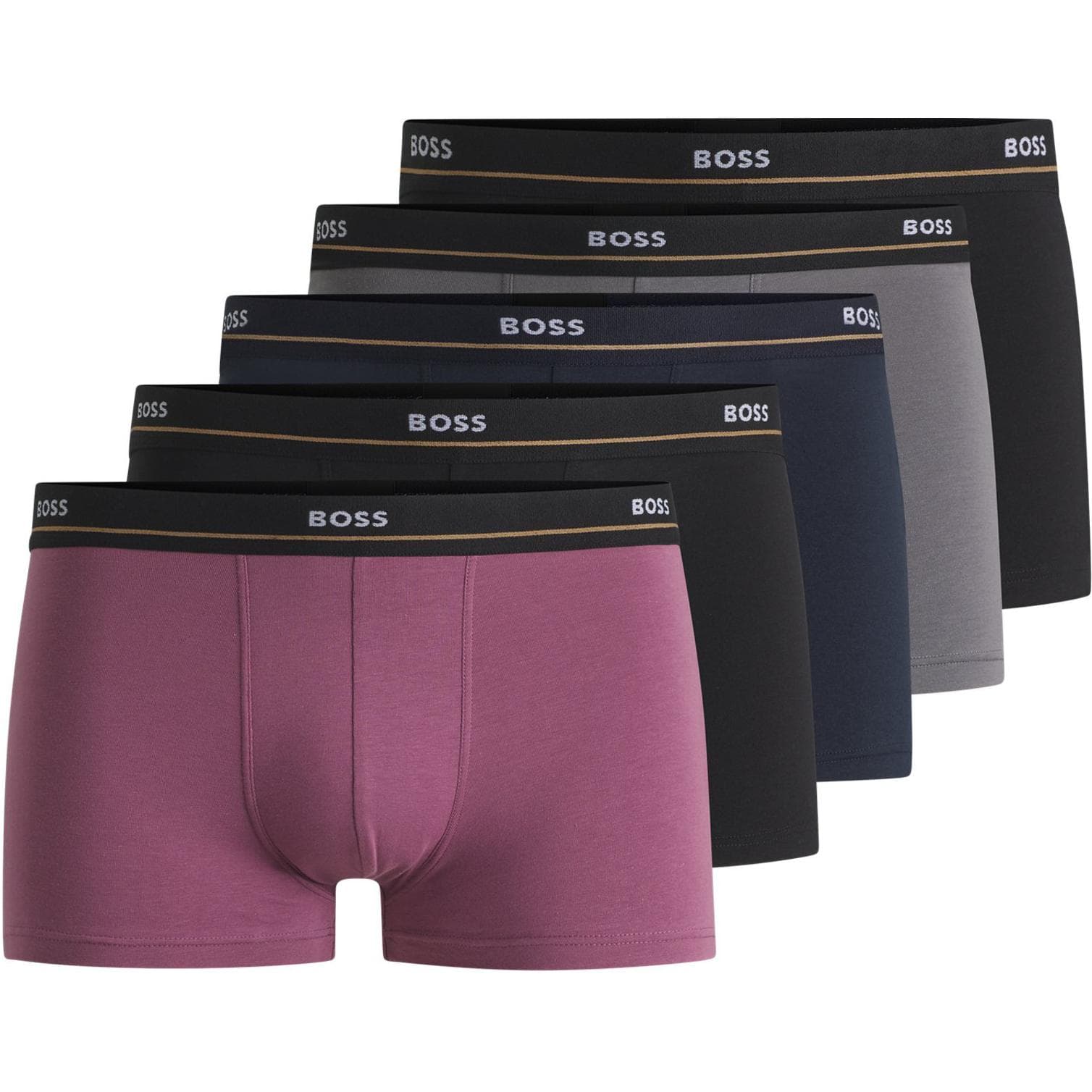 Трусы HUGO BOSS Мужское нижнее белье 5 пар - изображение 1